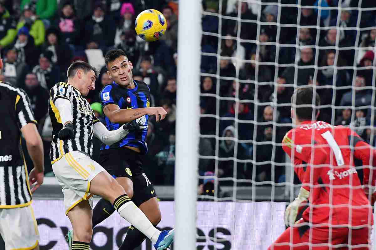 Juve-Inter gol Lautaro Martinez da annullare